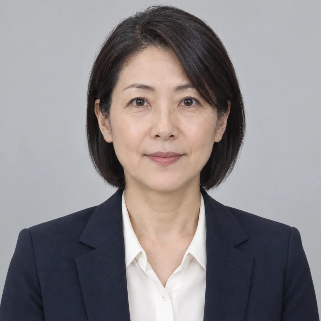 顧客役の森本部長（笑顔）